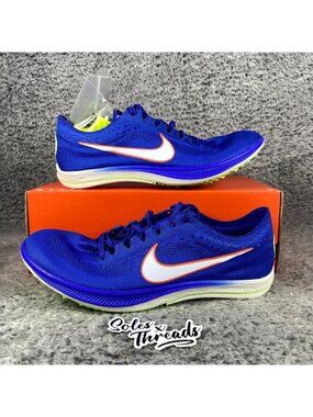 Nike ZoomX Dragonfly Track Spikes Size 11.5 Men Blue Lime CV0400-400